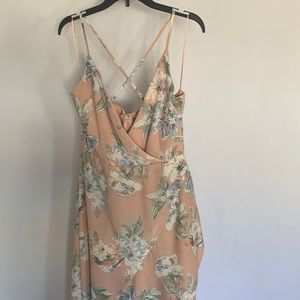 Spaghetti Strap Flower Sundress